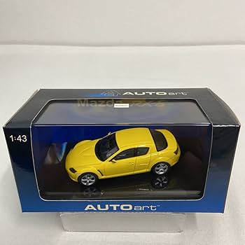 マツダ RX-82003 ライトニングイエロー 1/18オートアート Amazon | AUTOart 1/18 MAZDA RX-8 2003年 RHD Lightning Yellow